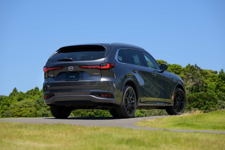 マツダCX-80 XDハイブリッド エクスクルーシブスポーツ（エクステリア）