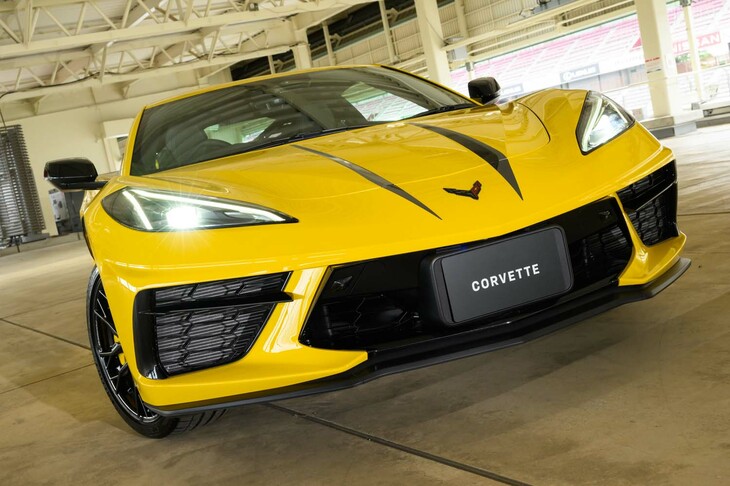 シボレー・コルベット イエロージャケットエディション（写真：ゼネラルモーターズ・ジャパン）