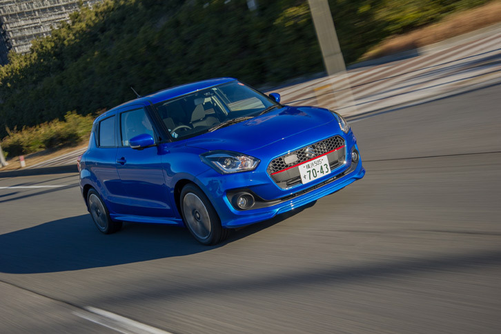 現行型の「スイフト」には、「バレーノ」と同じくスズキの新世代Bセグメント車用プラットフォームが採用されている。