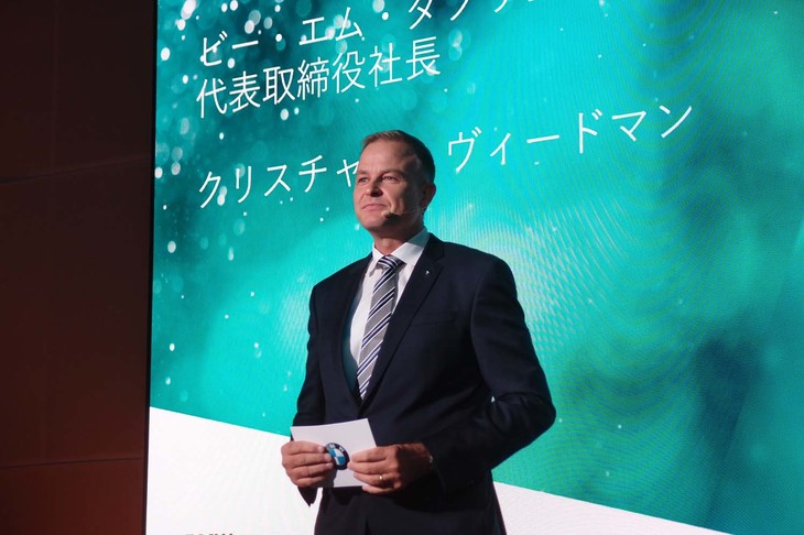 BMWジャパンの社長に就任した、クリスチャン・ヴィードマン氏。