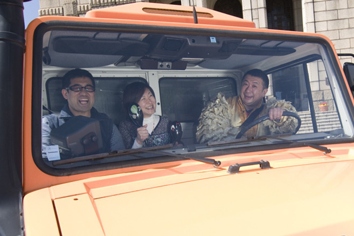 第68回：パラダイス山元さんの「ウニモグ」に乗っちゃいました