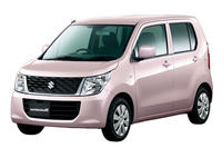 「ワゴンR FA」。「S-エネチャージ」を搭載しないグレードのうち、「ワゴンR FX」と「ワゴンRスティングレー T」には従来の「エネチャージ」を搭載。「ワゴンR FA」はこれらの技術を採用していない、最もベーシックな仕様となる。