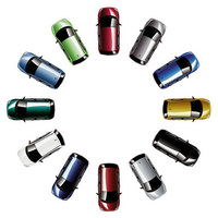 ボディーカラーは全12色。かわいらしいボディ形状には、カラフルな色もよく合う。（写真＝シトロエンジャポン）