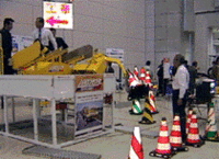 ちょっとめずらしい自動車ショー開催の画像