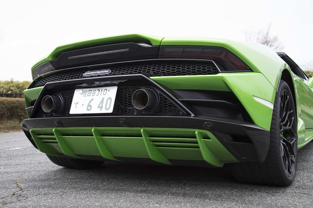 ランボルギーニ・ウラカンEVOスパイダー（4WD/7AT）【試乗記】 想像
