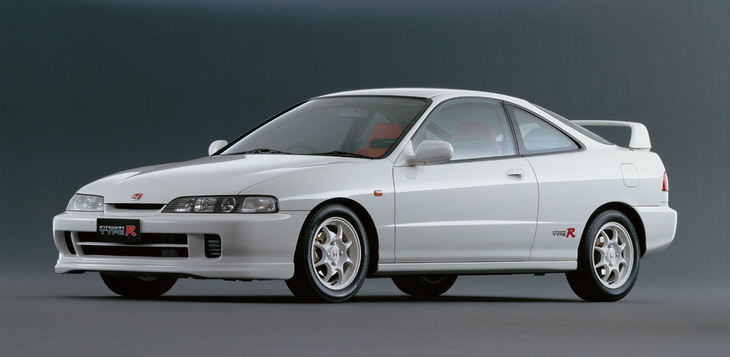 1995年に発売された「インテグラ タイプR」。次期型のホットバージョンでは最後の「NSX」と同じく「タイプS」を名乗るかもしれない。
