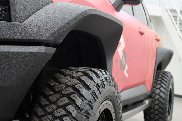 日産エクストレイル クローラー コンセプト（リアオーバーフェンダー）