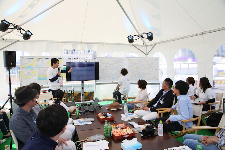 「フォルクスワーゲンの未来を考える」をテーマに。フォルクスワーゲンオーナーとスタッフが語り合うワークショップ。今後も開催が予定されている。