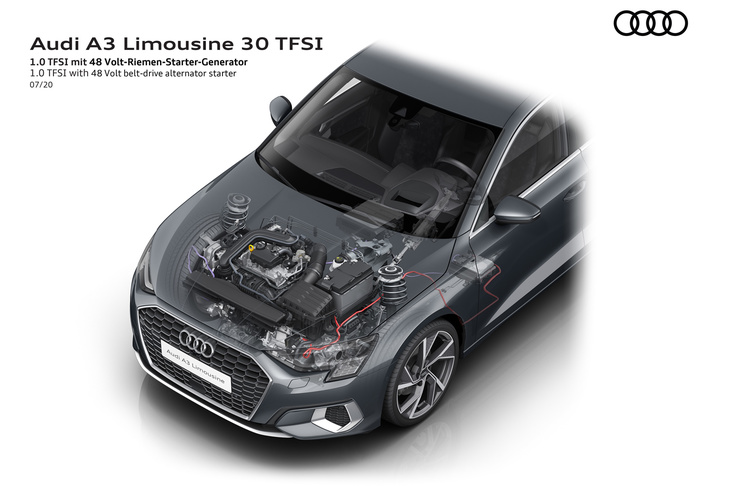 「48Vシステム」と1リッター3気筒ターボエンジンの組み合わせは、省燃費と扱いやすさを旨とする実用パワートレインの、ひとつの到達点ともいえる仕上がりとなっていた。