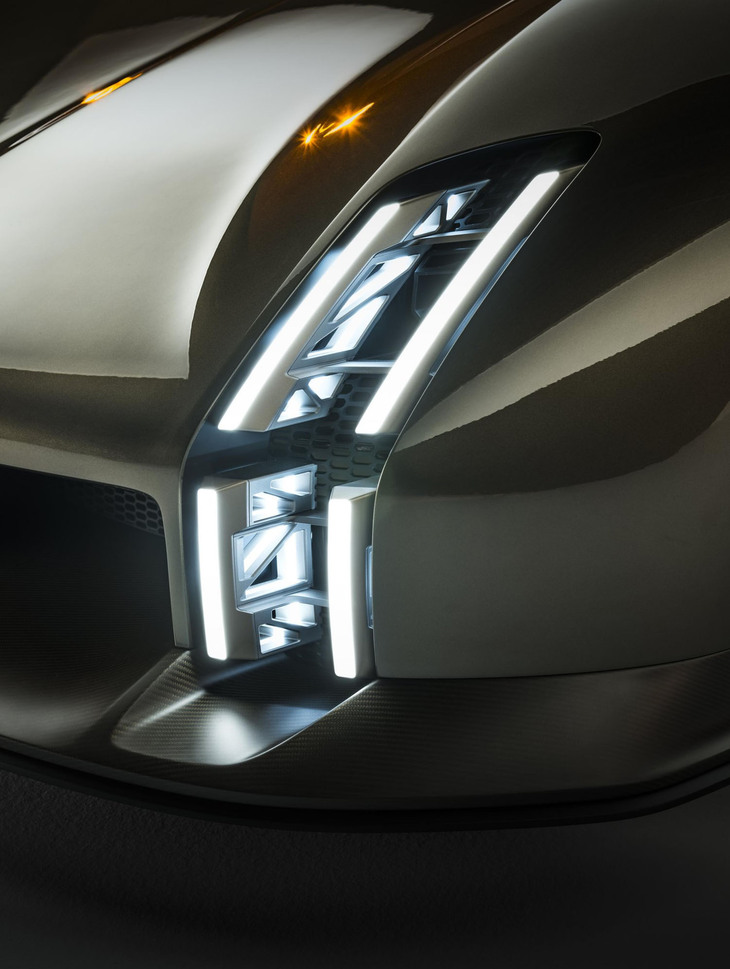 ポルシェ・ミッションX（ヘッドランプ）