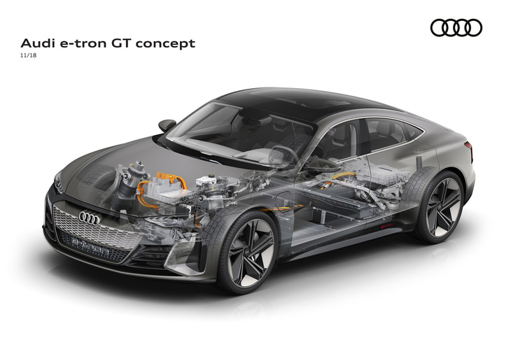 リチウムイオンバッテリーは、90kWh以上の容量を備え、航続距離はWLTPモードで400kmを超えるという。