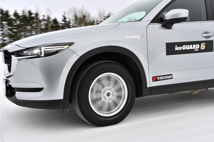 スタッドレスタイヤ「アイスガード6 iG60」は、2018年9月に追加されたランフラットモデルを含め、全114サイズをラインナップしている。（2019年1月現在）