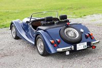 往年の設計がそのまま受け継がれた車体に対し、エンジンやパワートレインは随時アップデートされてきた「モーガン4/4」。今日のモデルでは、フォード製のエンジンにマツダ製のトランスミッションおよびリアデファレンシャルが採用されている。