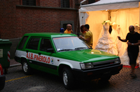 イタリア北部ピエモンテ州ピネローロで2005年に撮影した「トヨタ・ターセル（4WD）」のパトロールカー仕様。