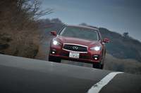 日産スカイライン350GT ハイブリッド Type SP（FR/7AT）【試乗記】の画像