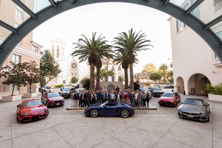 ワールド・カー・オブ・ザ・イヤーの候補車を集めた試乗会は、アメリカ・ロサンゼルスのホテルを基点に行われた。