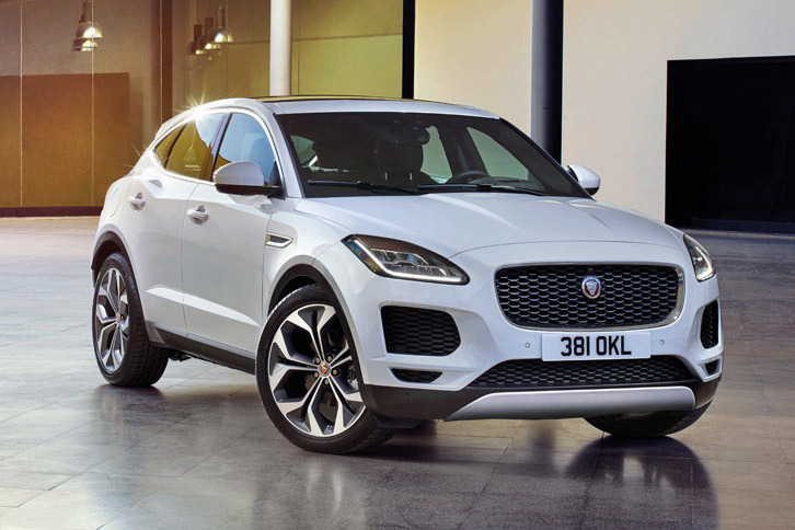 ジャガーの新型SUV「Eペース」。“コンパクト”とうたいながらも、その全幅は日本仕様で1900mmという数字に……。