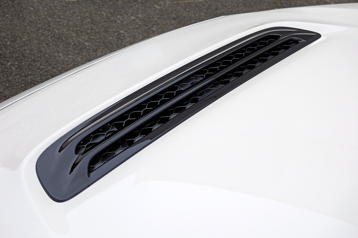 ホンダ・シビック タイプR（ボンネットのエアアウトレット）