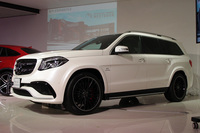 2016年、メルセデス・ベンツは日本市場にSUVのニューモデルを大量投入した。写真は「メルセデスAMG GLS63 4MATIC」。