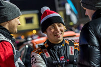 昨年（2018年）はWRC2で勝利した勝田貴元だが、今年は前回と大きく異なる路面に苦戦し、最終ステージでスタック。完走を逃した。