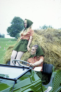 ドーヴィルの発表会では、農業の輸送手段としての有効性もアピールしている。