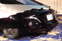 「シェブロン スポイラー」と名付けられた“波打つウイング”は、単なる飾りにあらず。Cd値＝0.199の空力性能に、大いに貢献するという。