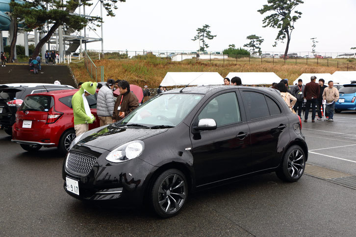 オーテックジャパン創立30周年を記念した限定モデル「マーチ ボレロA30」。オーテックジャパンがこれまで培った技術と経験により開発された“スーパーマーチ”だ。365万円と高価ながら、限定30台は即完売に。