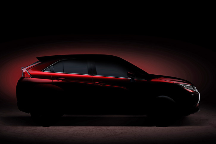 三菱自動車はジュネーブショー2017でクーペフォルムのコンパクトSUVを世界初公開する。