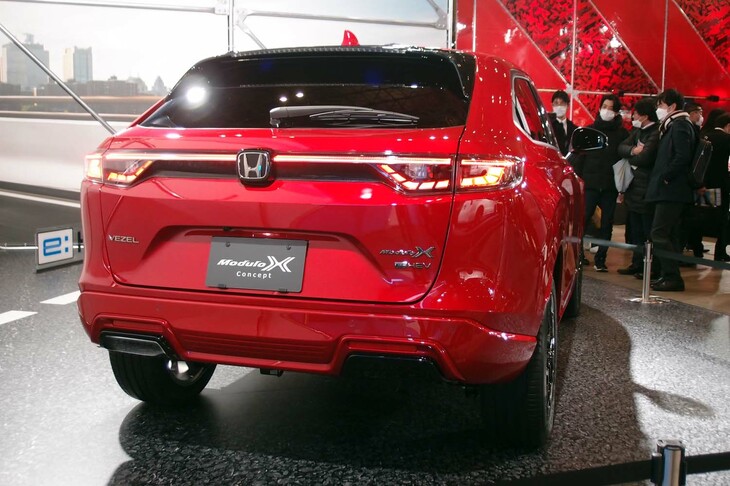 ホンダ・ヴェゼルe：HEVモデューロXコンセプト