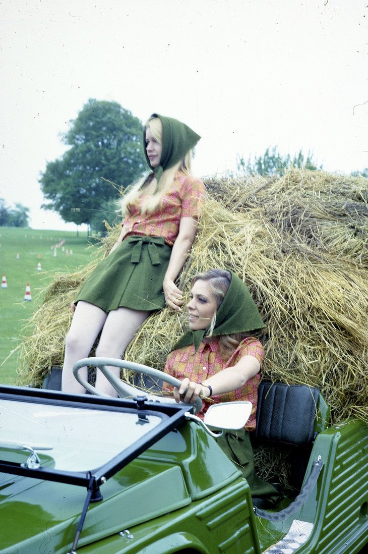 ドーヴィルの発表会では、農業の輸送手段としての有効性もアピールしている。