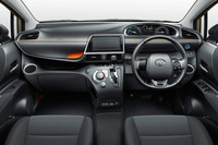 「シエンタ ファンベースG」のインストゥルメントパネルまわり。