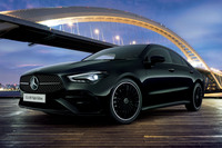 「メルセデス・ベンツCLA」にオールブラックで仕立てた限定車