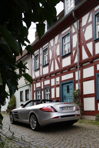 メルセデス・ベンツSLRマクラーレン・ロードスター（FR/5AT）【海外試乗記】の画像