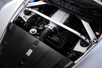 4.3リッターから4.7リッターに排気量が拡大され、46psのパワーと6.2kgmのトルクが上乗せされた、ヴァンテージのV8ユニット。