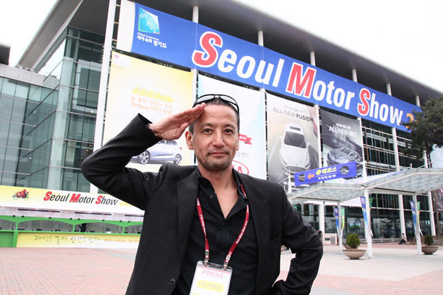 ソウルモーターショーの取材はこれが2度目。前回（2011年）の様子が気になる人は、こちらのリポートをどうぞ。