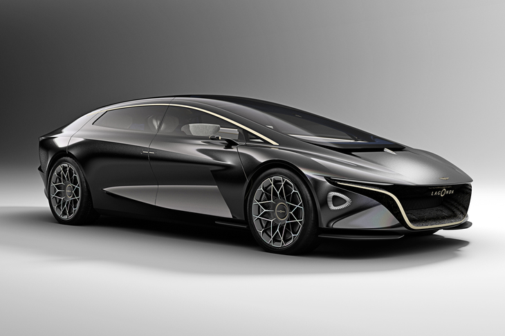 2018年3月のジュネーブモーターショーにおいて、ラゴンダブランドから出展された「ビジョン コンセプト」。電動化された4人乗りリムジンのコンセプトモデルだ。