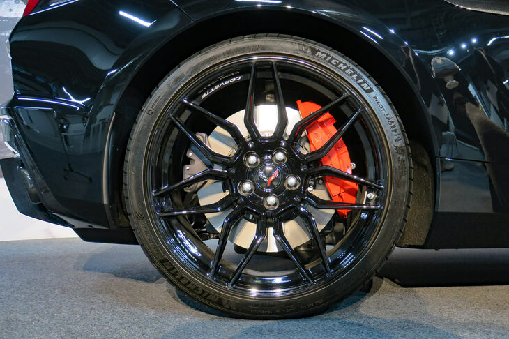 シボレー・コルベットZ06（リアタイヤ＆ホイール）