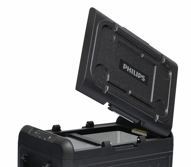 上ぶたは左右どちらにも開閉でき、取り外してテーブル代わりに用いることもできる。