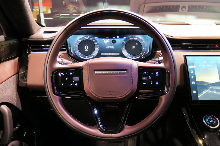 ランドローバー・レンジローバー スポーツ（ステアリングホイール）