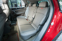 今回の試乗車は5シート仕様。このほか、後席が独立2座となる4シート仕様もオプション設定される。