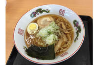 境川PAで食べたラーメン。