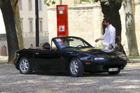 ルカさんはイタリア中部地区における「MX-5」愛好会のオーガナイザーも務める。