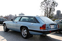 1983年式リンクス・イベンター。XJ-Sをベースに、コーチビルダー／チューナーのリンクスにより60台だけつくられた非常に希少なシューティング・ブレーク（ワゴン）。チャールズ皇太子もオーナーだったという。