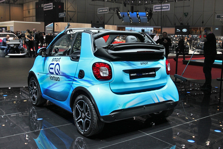 スマートEQフォー・ツー カブリオ（エクステリア）