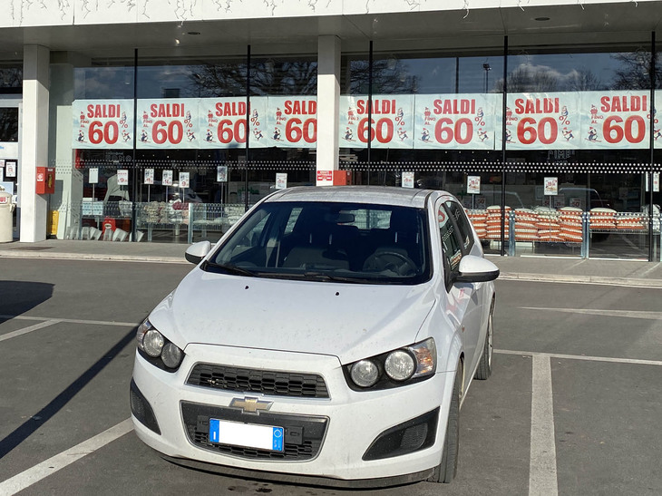 韓国GMによる「シボレー・アヴェオ」。