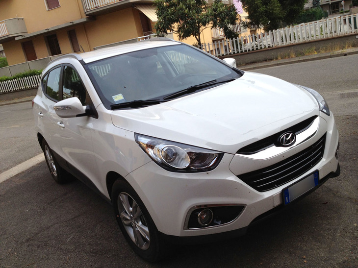 次はヒュンダイ製SUV「ix35」。