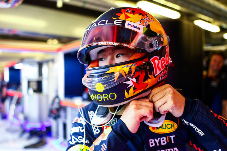 F1第3戦日本GPにレッドブルから参戦することが決まった角田裕毅。