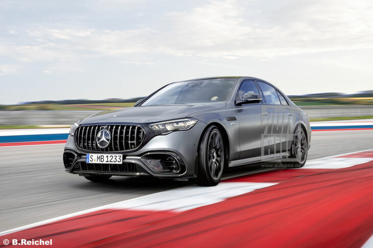 メルセデスAMG E63：価格は約15万ユーロ（約2300万円）から、市場投入は2024年。「Cクラス」と同様、ボンネットの下にV8を搭載する時代はおそらく終わるだろう。うわさによると、新型「E63」にはプラグインハイブリッド技術を搭載した最高出力700PSの直列6気筒エンジン（最大トルク1200N・m）が搭載されるという。