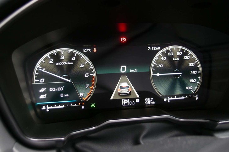 スバル・レガシィ アウトバックX-BREAK EX（メーターパネル）