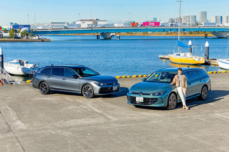 パワートレインとスタイリングの組み合わせにより豊富なラインナップ展開をみせる新型「パサート」。さまざまなライフスタイルに合わせて選べる、時代に合ったワゴンといえるだろう。